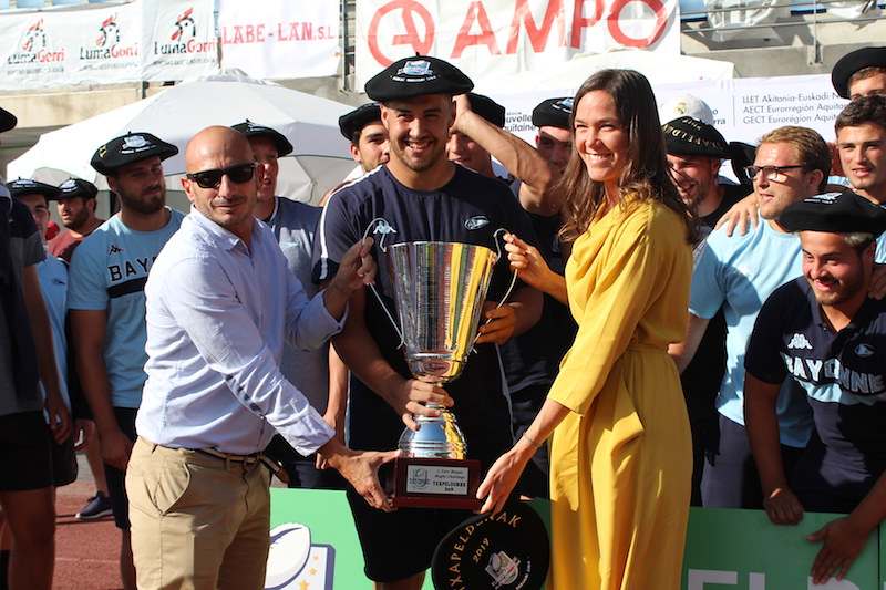 Baionako Avironek irabazi du Euskal Errugbi Liga