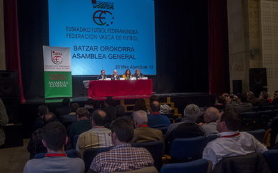 Aldaketak eman dira Euskadiko Futbol Federazioaren organigraman