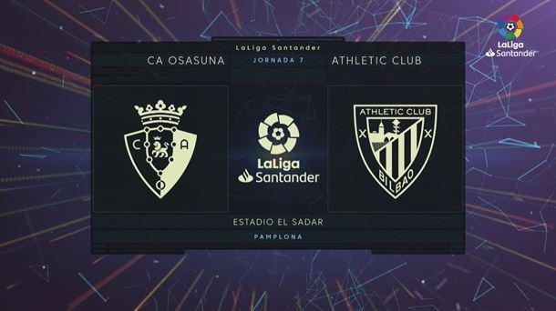 [EiTB] Osasuna 1–0 Athletic partidako laburpena eta gola (1’31”)