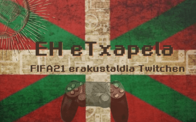 Euskal Herria eTxapelak FIFA 21-en erakustaldia egingo du Euskararen Egunean Twitch bidez