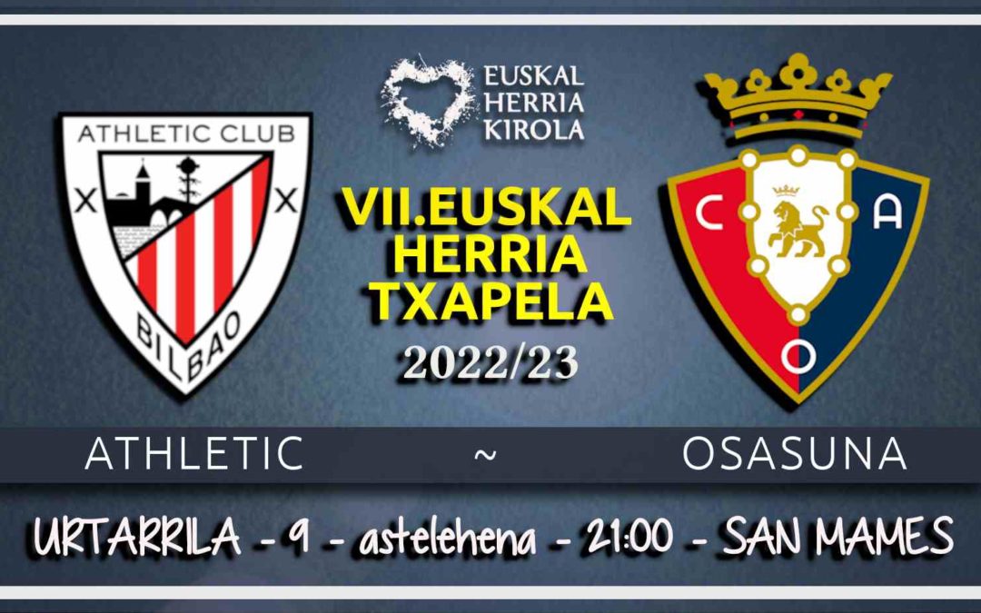 Athletic – Osasuna, urtarrilaren 9an