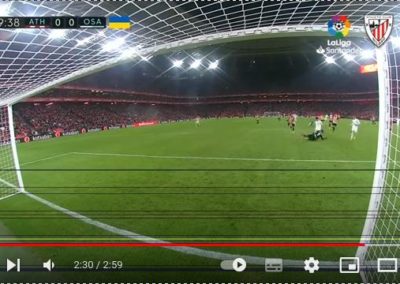 [Athletic Club Youtube] Athletic 0-0 Osasuna, laburpena (2’59”)