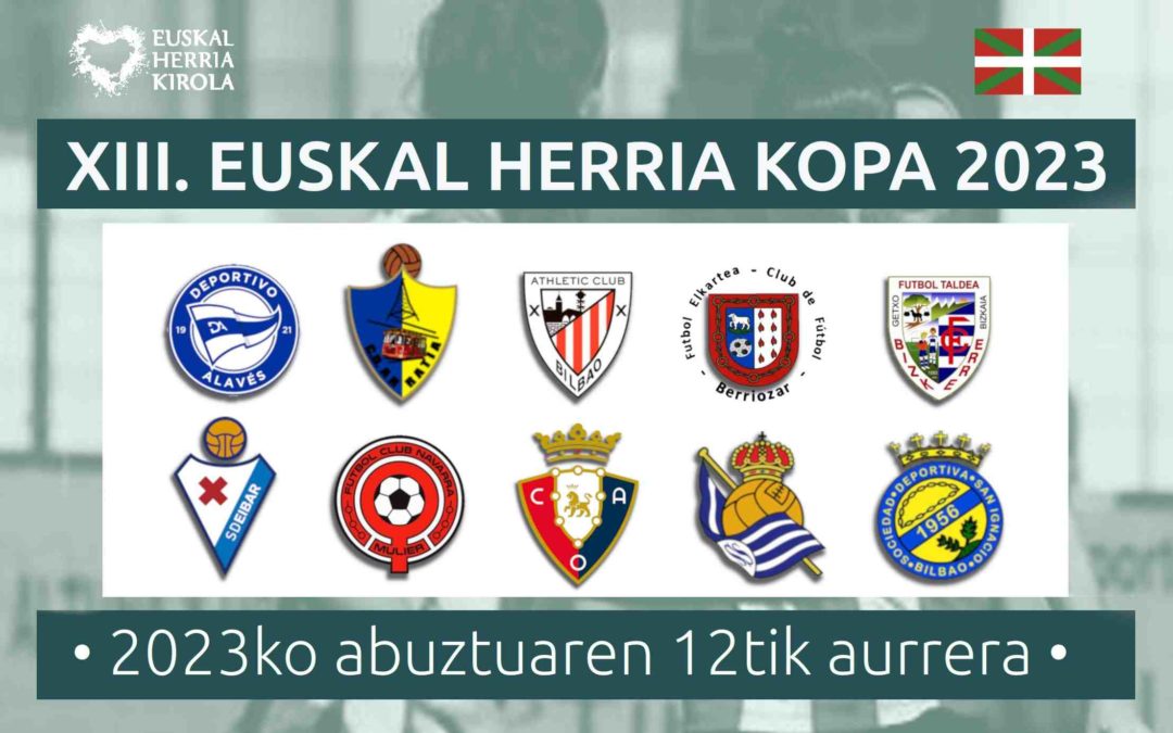 XIII.EHKopa: larunbatean, Alaves-Reala, Berriozar-Eibar C, San Ignacio-Athletic C, eta Mulier-Arratia