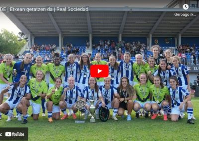 [Real Sociedad TV] XIV.EHKopa. ‘Etxean geratzen da’ (6’30”)